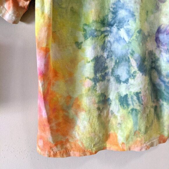 Posh Babe Quartz Rainbow Tie Dye Tee T-shirt - Picture 7 of 11